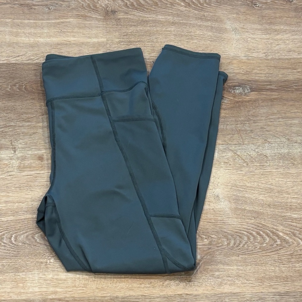 THREADS 4 THOUGHT Rita Core Performance Green/Blue Leggings - Size L - Picture 3 of 8